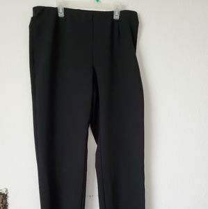 Ponte black pants size M